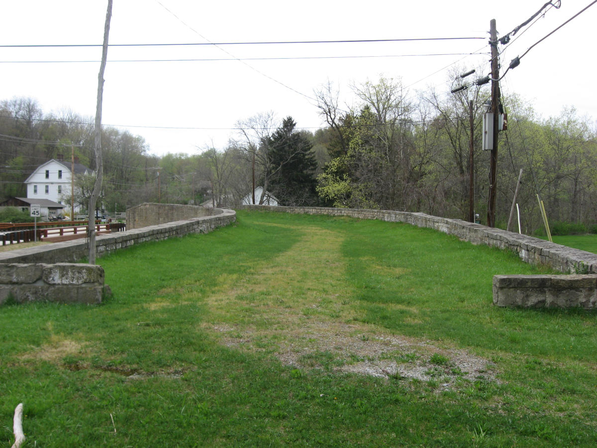 The Claysville S Bridge has been waymarked