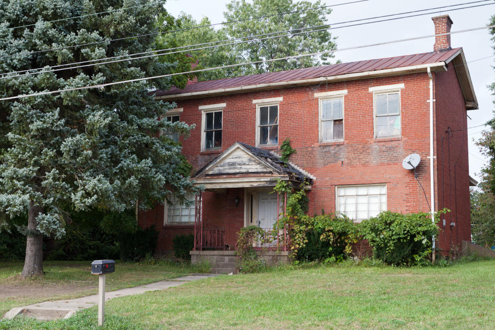 The historic Doak-Little House in South Strabane Township