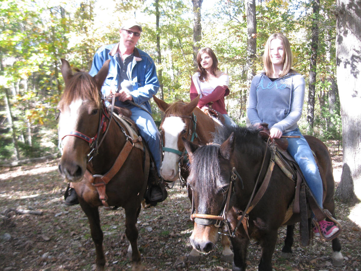 Horseback riding trails can be found at Mingo Creek County Park