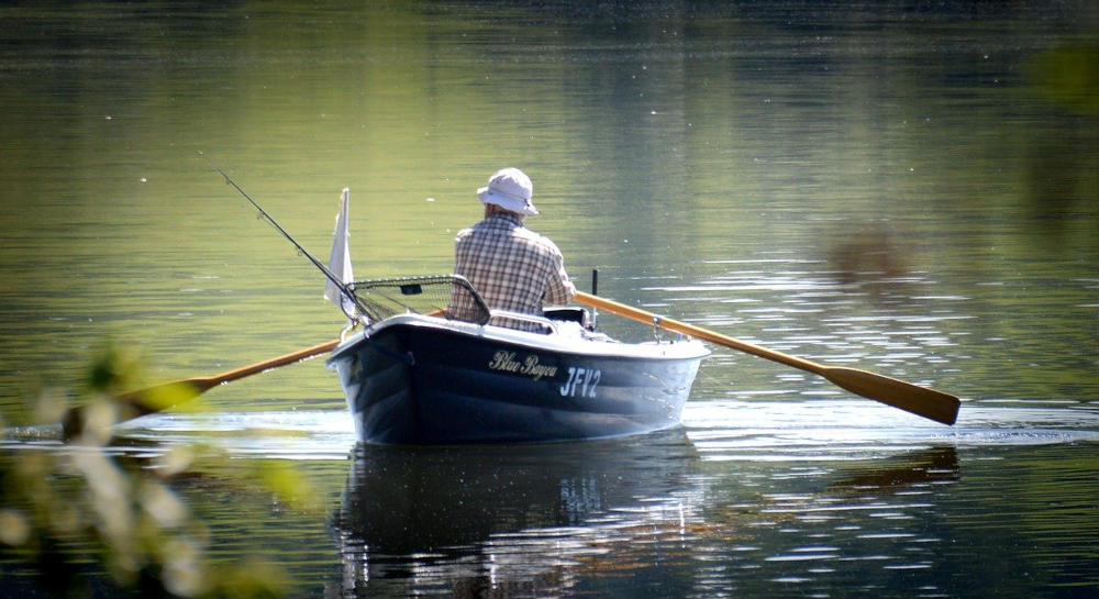 Unpowered boats are permitted on Dutch Fork Lake with a permit